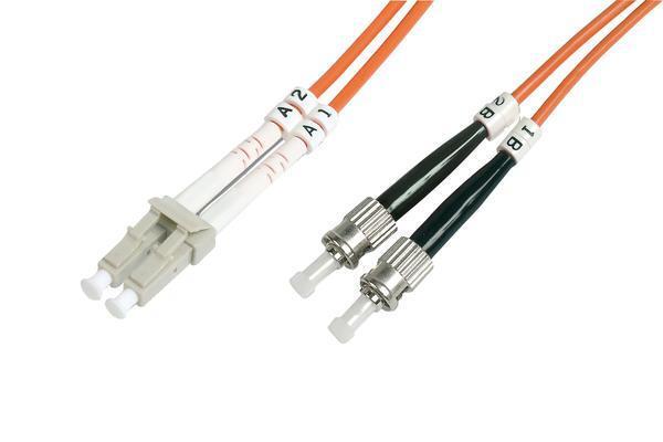 Beek BC-FO-6LCST-03 3 Mt LC-ST 62.5/125 OM1 Multimode Duplex Patch Cord Kablo - Image 1