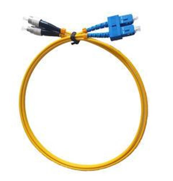 Beek BC-FO-9FCSC-01 1 Mt FC-SC 09/125 LSZH SingleMode Duplex Patch Cord Kablo - Image 1