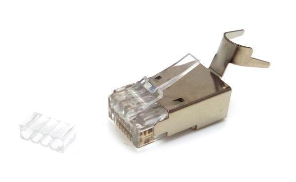 Beek BC-MP6A CAT6A RJ45 8P8C AWG22-23 Kılavuzlu Konnektör  (100 lü Paket) - Image 1