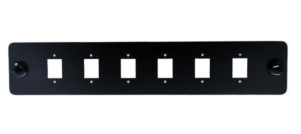 Beek BN-FP191U-QL-12LCD 12 Port LC DX 1U  2x Fiber Patch Panel - Image 1