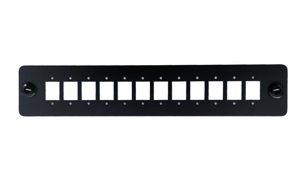 Beek BN-FP191U-QL-24LCD 24 Port LC DX 1U  2x Fiber Patch Panel - Image 1