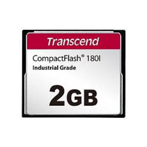 Transcend TS2GCF180I 2 GB CF180I Industrial CompactFlash Hafıza Kartı - Image 1