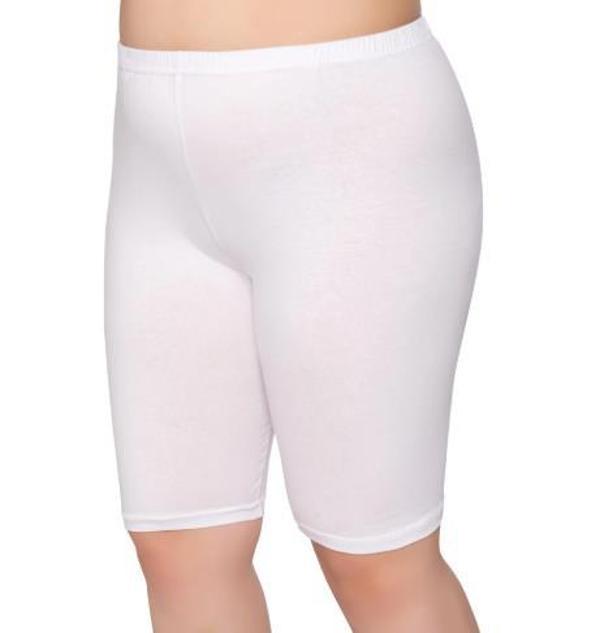 6 Adet Sedef Yıldız Bayan Likralı Diz Üstü Kısa Tayt 1050 - Image 1