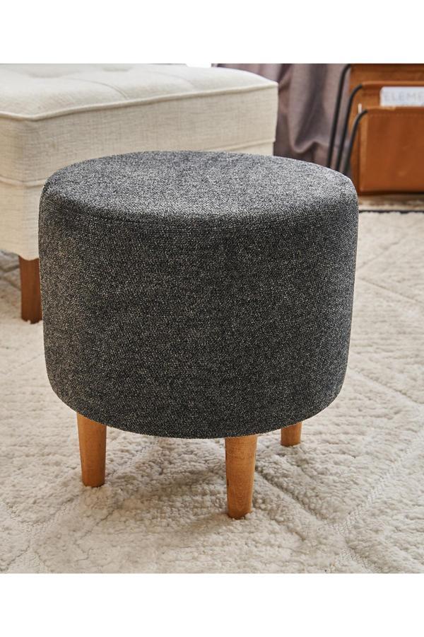Favora Fındık Puf - Antrasit - Image 1