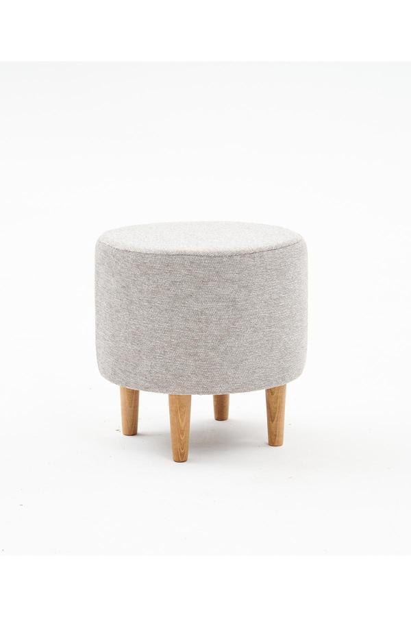 Favora Fındık Puf - Bej - Image 1