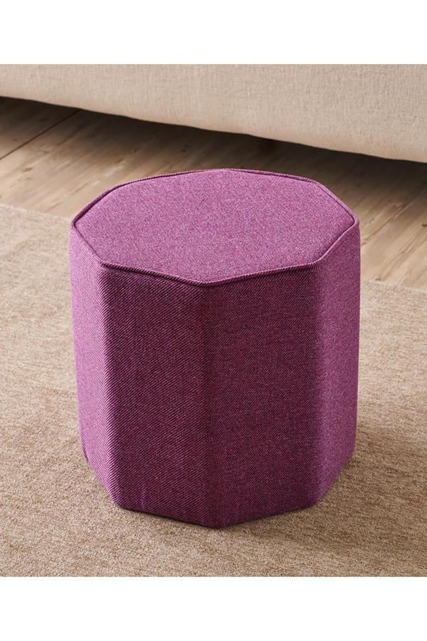 Favora İnözü Puf - Mürdüm - Image 1