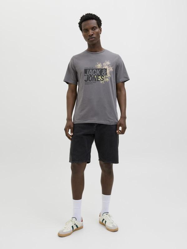 Jack & Jones Erkek Basic Tişört – %100 Pamuk, JJJAXON Modeli  - Image 1
