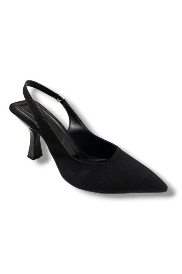 C-Shoes 809-25 Arkası Açık Kısa Topuk Kadın Ayakkabı - Image 1