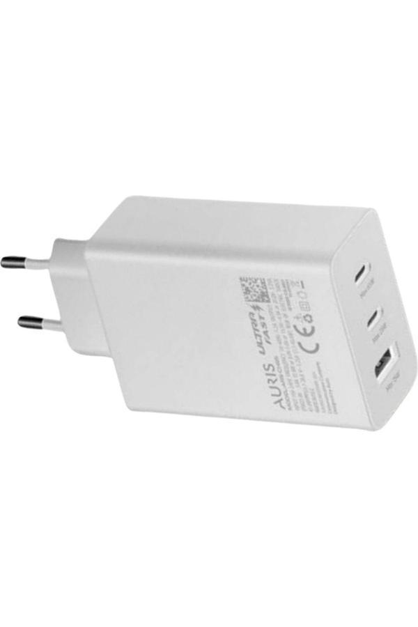 ARS-CH65 65W 3 Çıkışlı Uyumlu  Ultra Hızlı Şarj Adaptörü - Image 1