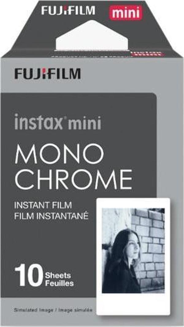 FUJIFILM instax mini Monochrome 10'lu Film  - Image 1