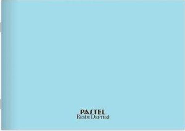 Keskin 17*25 24 Yaprak  PP Kapak Tel Dik. Pastel Resim Defter - Image 1