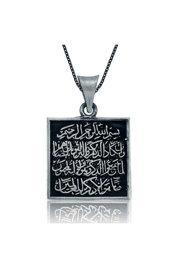 Armagano Gümüş Nazar Duası Kolye - Image 1