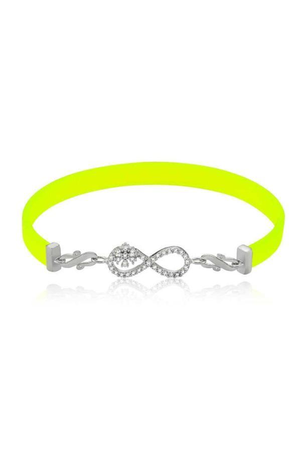 Armagano Gümüş Sarı Sonsuzluk Bileklik - Image 1