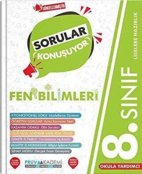 8. Sınıf Fen Bilimleri Sorular Konuşuyor - Pruva Akademi - Image 1