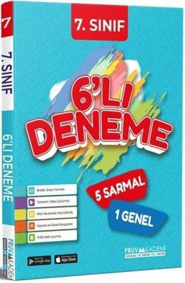 7. Sınıf Tüm Dersler 6'lı Deneme - Pruva Akademi - Image 1