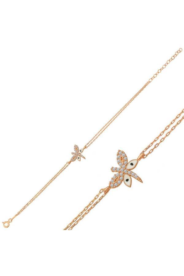 Armagano Rose Yusufçuk Kadın Bileklik Gümüş - Image 1