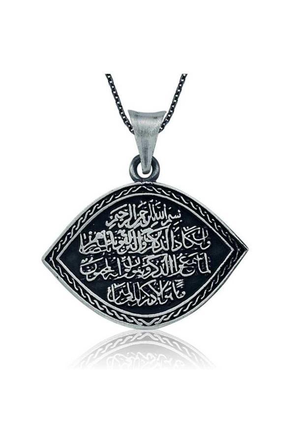Armagano Gümüş Nazar Duası Kolye - Image 1