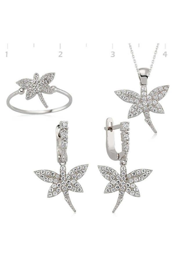 Armagano Gümüş Yusufçuk Bayan Set - Image 1