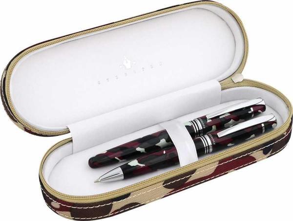 Steelpen 0029 Dolma Kalem + Tükenmez Kalem Set Kamuflaj - Image 1