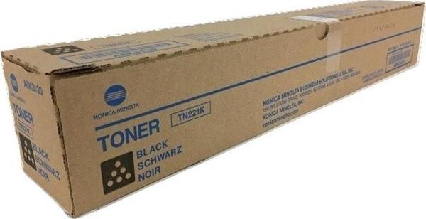Konica Tn-221K Black Siyah Orjinal Fotokopi Toneri Bizhup C227-287-367 24.000 Sayfa Kapasiteli - Image 1