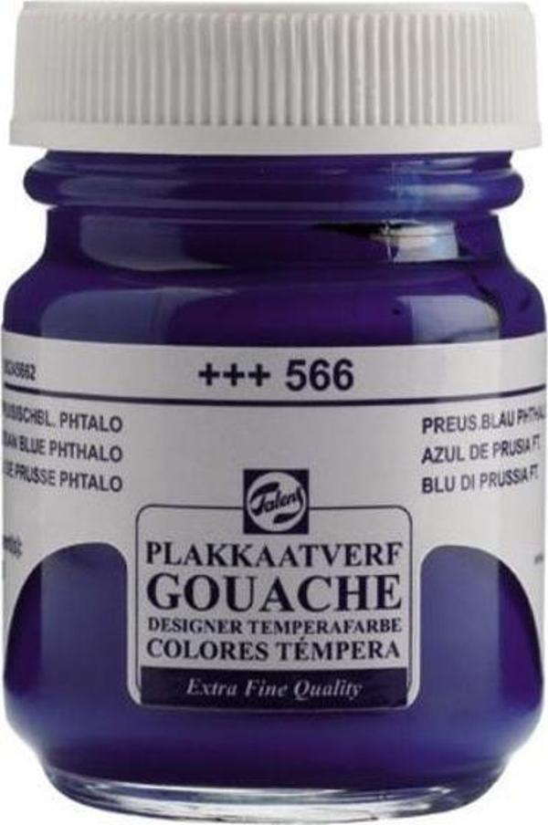 Talens Guaj Boya 16 ML Prussian Blue Pht (Prusya Mavisi) 566 (10 Lu Paket) - Image 1