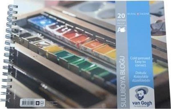 Üçka A4 Van Gogh Suluboya Bloğu 300 Gr. 20 Yaprak T300A44020 - Image 1