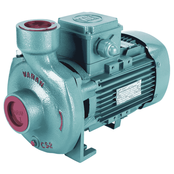 Varan CS 215 Tek Kademe Monoblok Santrifüj Pompa 1.5 HP / 1.1 kW, Trifaze 380 V, 20 Mss, 27 m3/h - Image 1