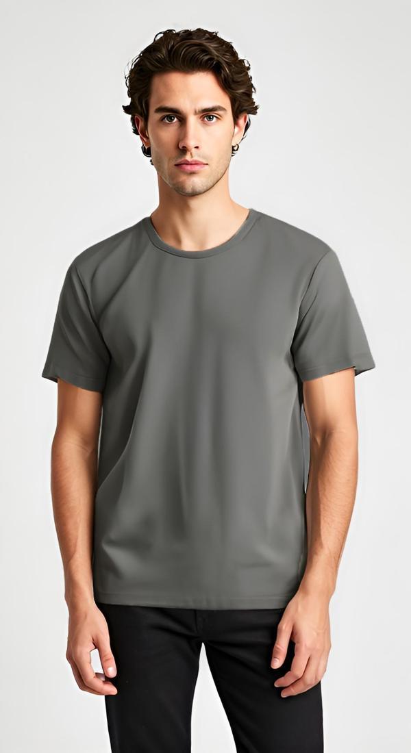 Baymen Yüksek Kalite %100 Pamuk Esnek Bol Tshirt - Image 1