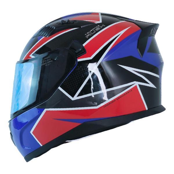 Motosiklet Kask Ece 22.R06 Double Vizörlü Full Face Motor Kaskı Rush - Image 1