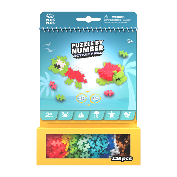 PLUS-PLUS ACTİVİTY PAD - OCEAN - Image 1