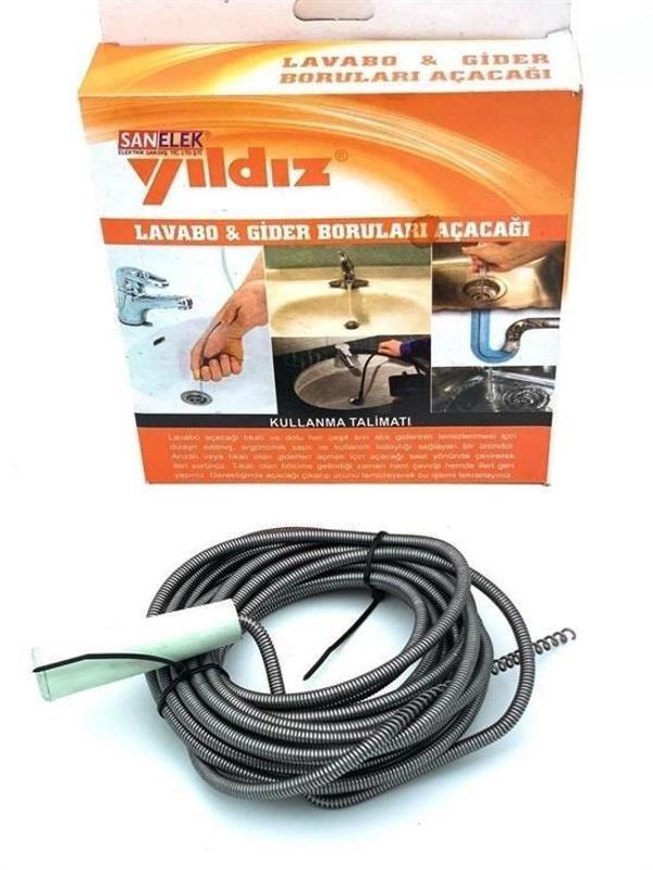 Büro Ev Ofis için 3MT Lavabo Açma Gider Boru Açacağı Sustası - Image 1