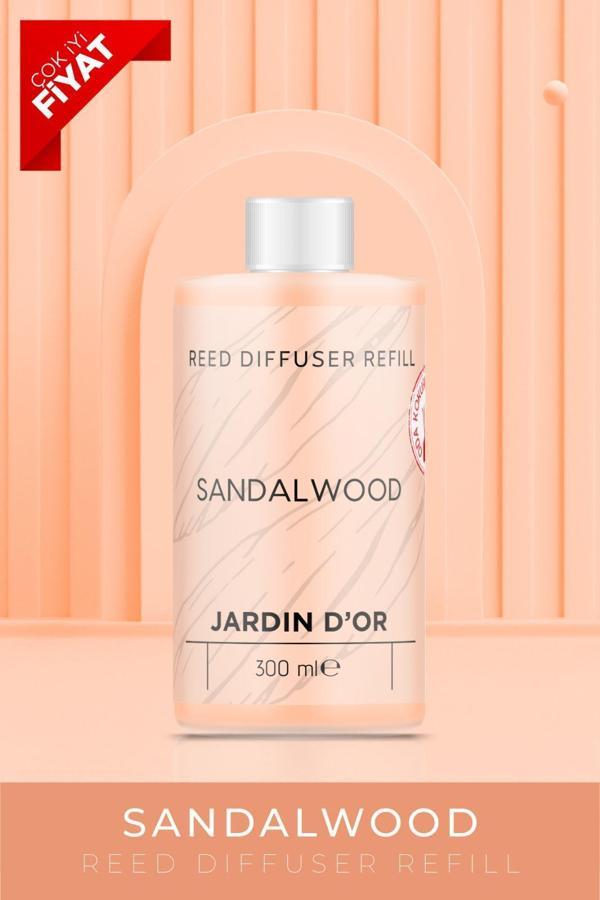 Sandal Ağacı Oda Kokusu Yedek Şişe - 300 ml - Image 1
