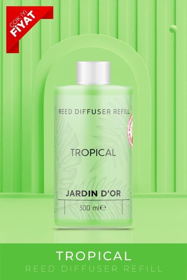 Tropikal Oda Kokusu Yedek Şişe - 300 ml - Image 1
