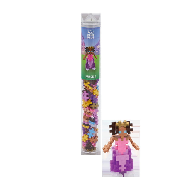 PLUS-PLUS PRINCESS / 100 PCS TUBE - Image 1