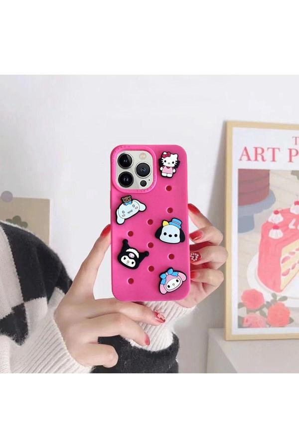 Pengraph Design For İdea İphone 14 Pro Premium Tasarım Hello Kitty Jel Silikon Kılıf - Image 1