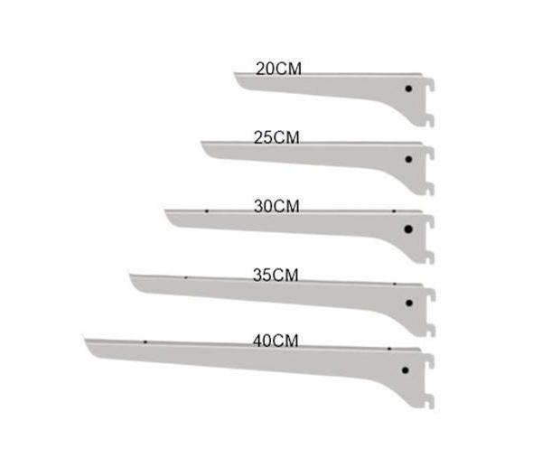 12 Adet 40 Cm Raf Destek Kolu - Ahşap Raf Desteği, Raf Tutucu Ayak - Image 1