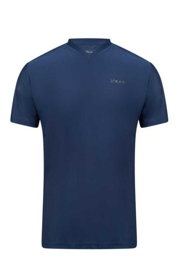 2AS Elba V Yaka T-shirt Lacivert - Image 1