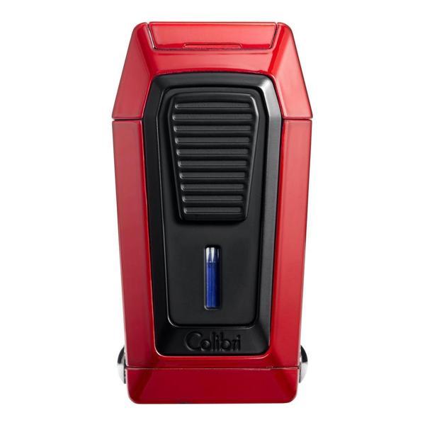 Colibri Quantum 3 Torch Pürmüz Kırmızı-Siyah Puro Çakmağı - Image 1