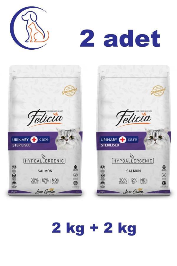 Felicia Somonlu Kısır Kedi Maması 2 kg x 2 Adet - Image 1