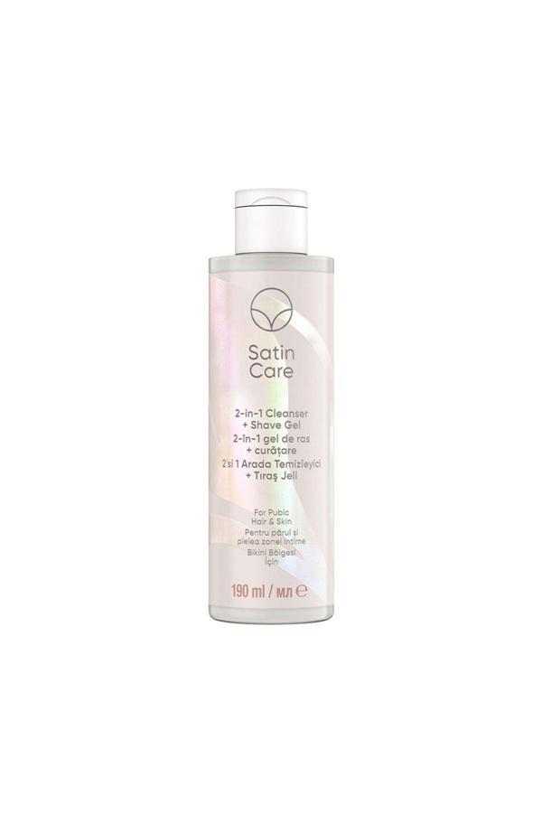 Gıllette Satin Care Bikini 2Si1 Arada Temizleyizi + Tıraş Jeli 190 Ml - Image 1