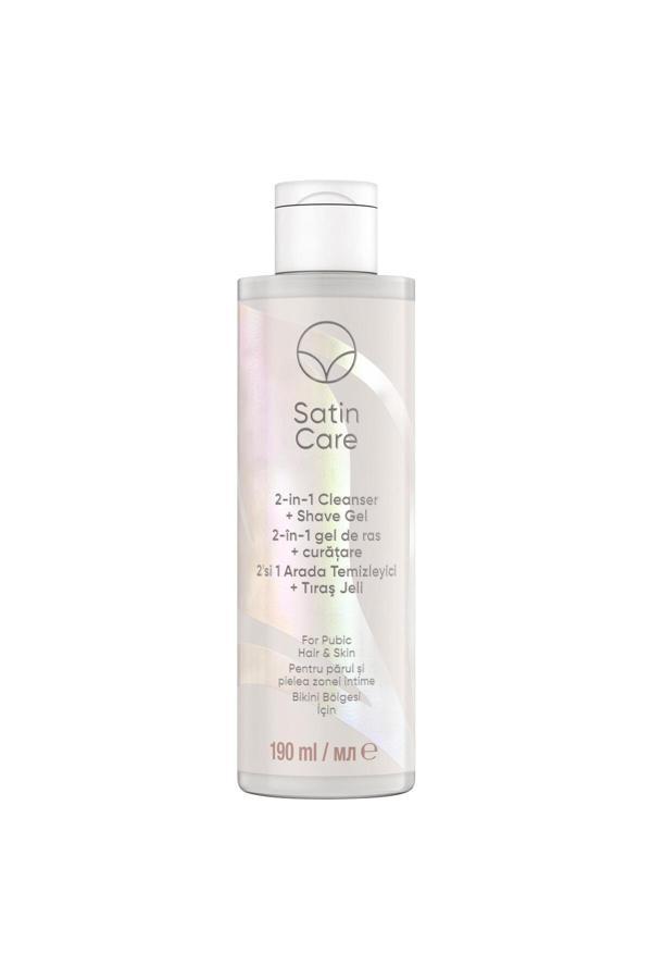 Venus Bikini Bölgesi 2'si Bir Arada Temizleyici Tıraş Jeli 190 ml - Image 1