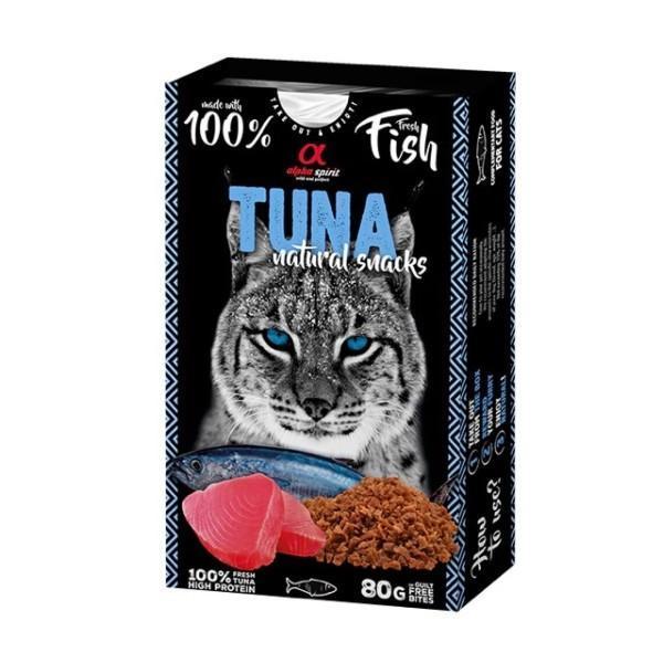 lpha Spirit Natural Atıştırmalık Tuna Balıklı Kedi Ödülü 80 Gr - Image 1