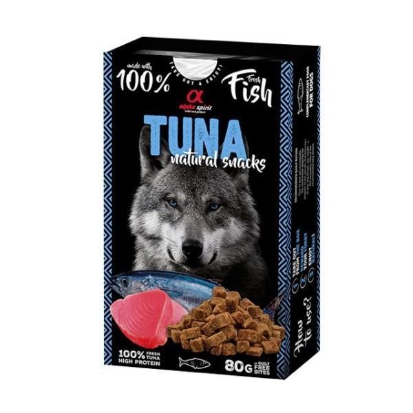 Alpha Spirit Doğal Atıştırmalık Ton Balıklı Köpek Ödülü 80 Gr - Image 1