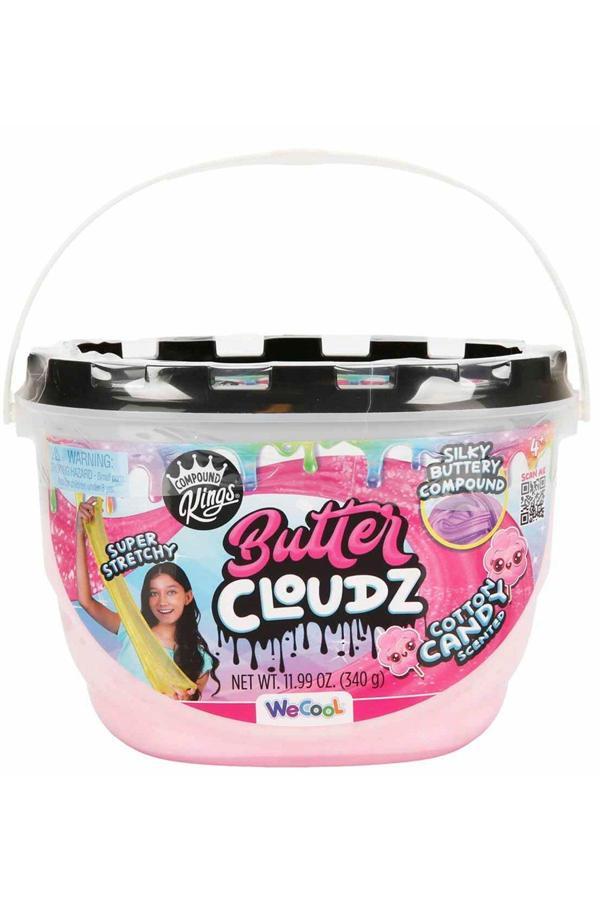 Butter Cloudz Slime 380gr. Pembe Slime: Pamuk Şeker Gibi Yumuşacık, Süper Esnek Eğlence! - Image 1