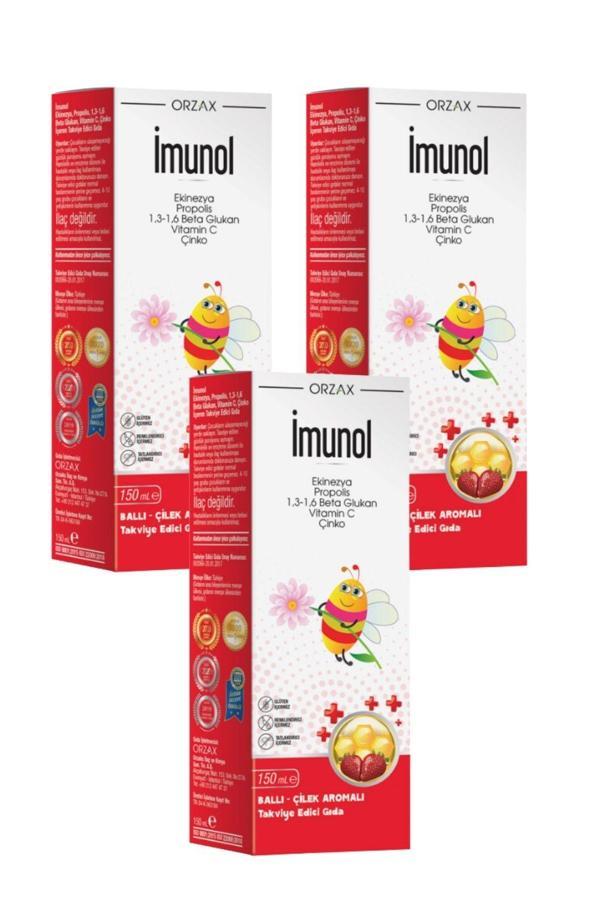 İmunol Şurup 150 ml x 3 Adet - Image 1