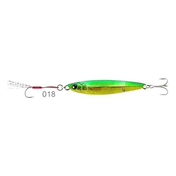 Lucky John Basara Jigger 80 Gr Green Gold Glass   - Image 1