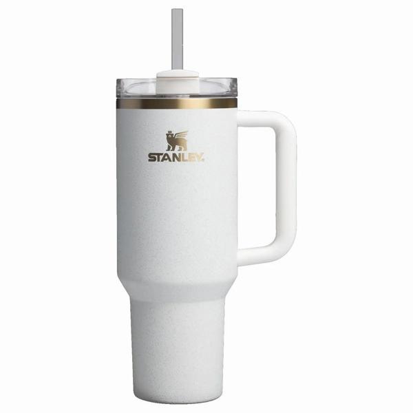 Stanley Quencher Pipetli Termos Bardak 1.18 Lt Krem - Image 1