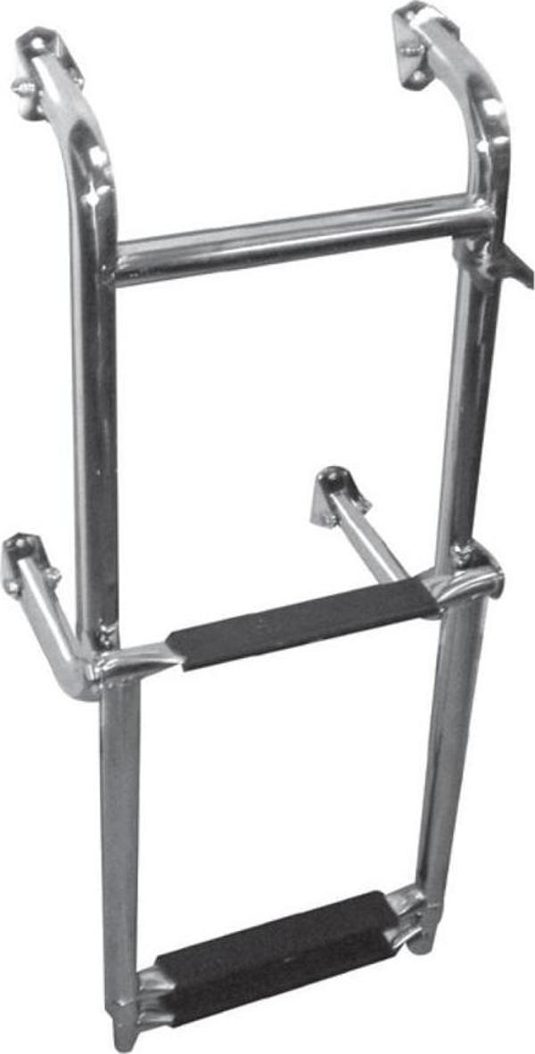 Saray Krom Merdiven 2+2 Katlanır Teleskopik - Image 1
