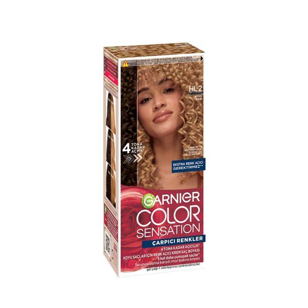 Garnier Çarpıcı Renkler 7.31 - HL2 Koyu Sarı Saç Boyası - Image 1