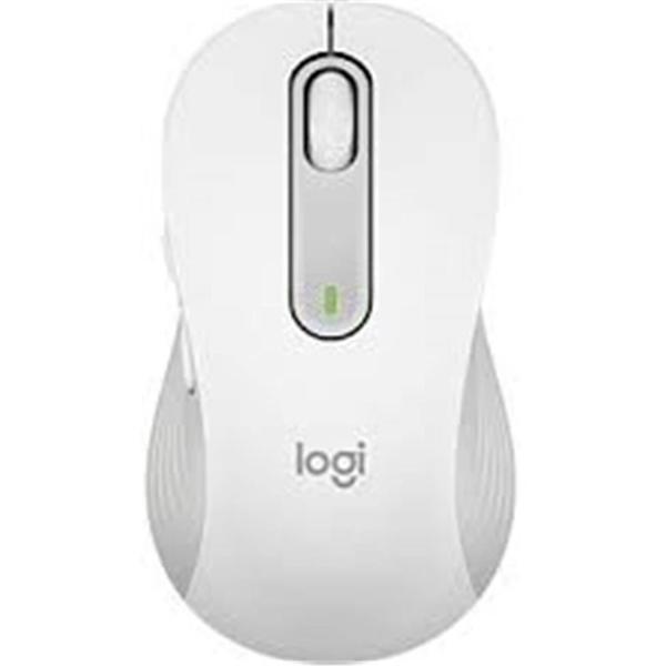 Logitech 910-006238 M650 L Signature Kablosuz Beyaz El Tam Boyutlu Mouse - Image 1